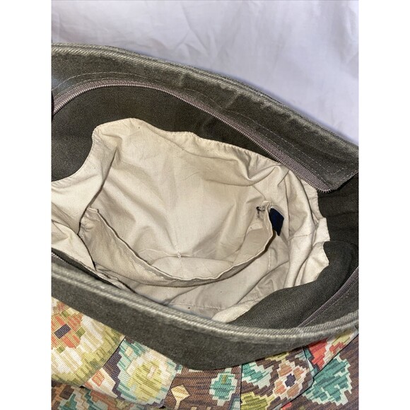 Sak Saum For Freedom Aztec Tribal Abstract Floral Adjust Tote/Bag 17x13 Purse - Picture 5 of 9